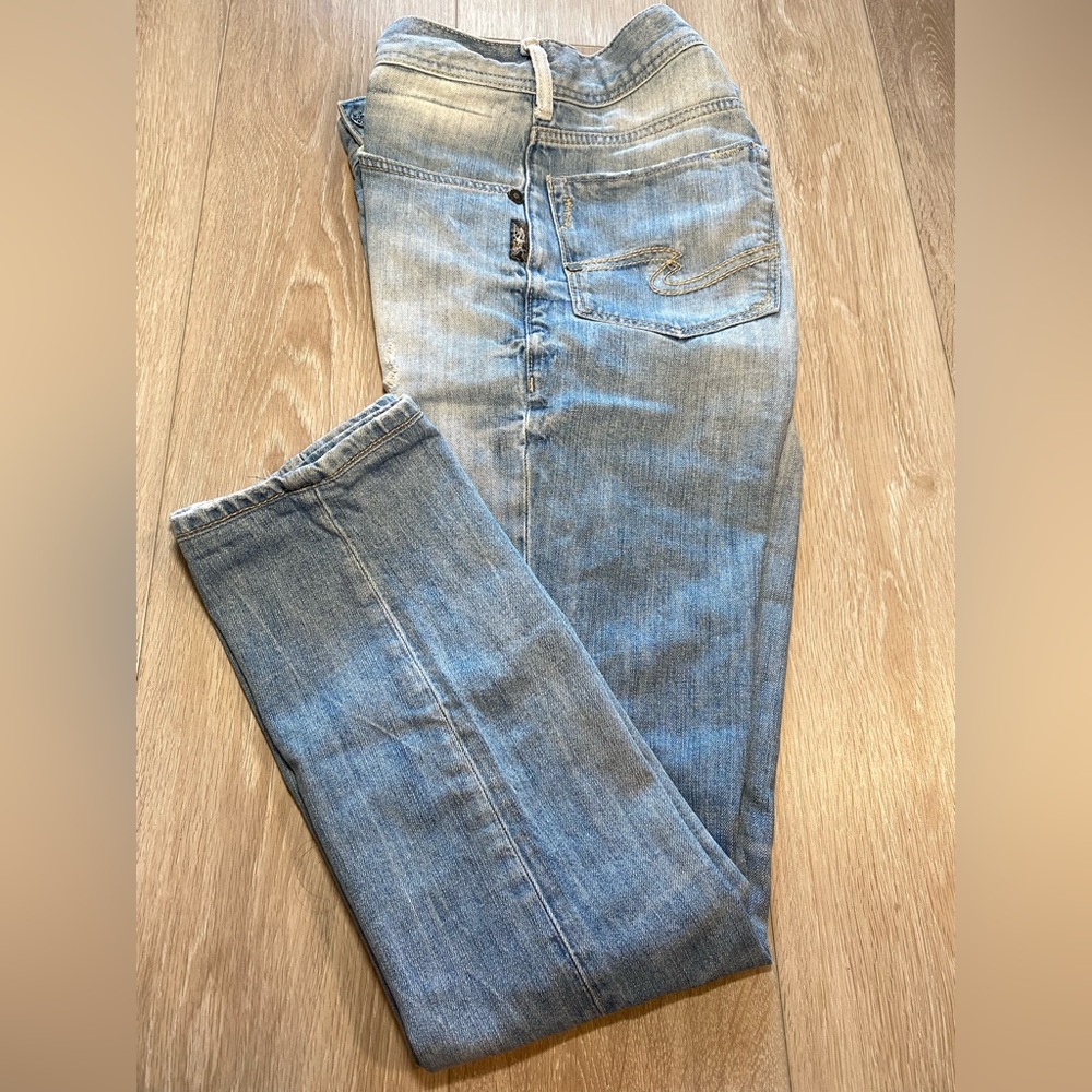 Men’s Silver Tommy Jeans Straight Leg in Blue